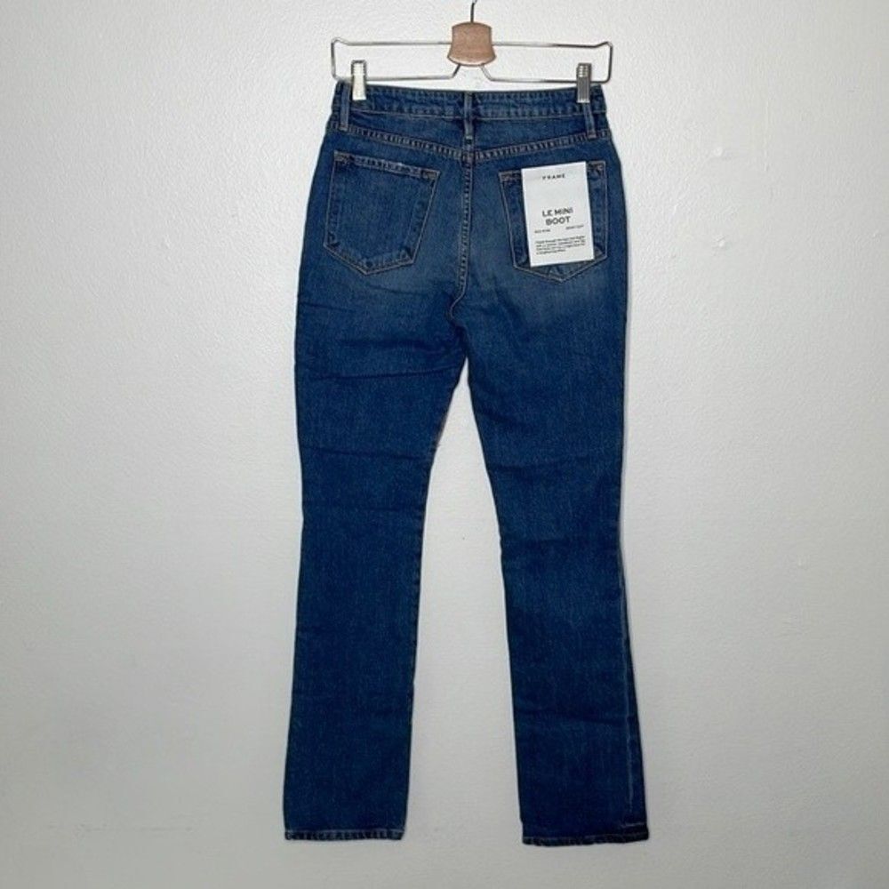 FRAME Le Mini Boot Patchwork Snake Skin Womens Si… - image 4